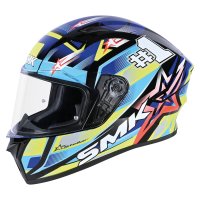 CASCO INTEGRAL SMK STELLAR UNO DECORADO MATE (MA254)