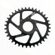 PLATO UFOR OVAL CHAINRING 34T BLACK - DM SHIMANO