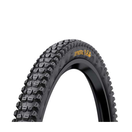 CUBIERTA CONTINENTAL XYNOTAL DOWNHILL SUPERSOFT BLACK/BLACK PLEGABLE 27.5X2.40