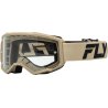 Gafas FLY RACING Focus - Caqui / Negro - Lente Transparente