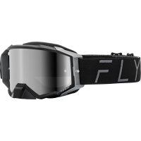 Gafas FLY RACING Zone Pro - Negro / Gris - Lente Black Mirror / Ahumado