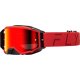 Gafas FLY RACING Zone Pro - Rojo - Lente Red Mirror / Ahumado