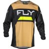 Camiseta FLY RACING Kinetic Reload - Caqui / Negro / Hi-Vis