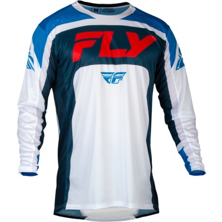 Camiseta FLY RACING Lite - Rojo / Blanco / Navy