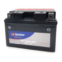 Batería TECNIUM BT12A-BS sin mantenimiento con pack de electrolito