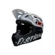 casco Bell Super DH Spherical blanco-negro