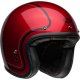 Casco BELL Custom 500 - Chief Gloss Gloss Candy Red