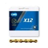 cadena KMC X12 Gold