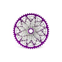 OFERTON MAYO CASSETTE GARBARUK 12V (SHIMANO MICRO SPLINE FREEHUB) (10-52T, NICKEL, VIOLET)