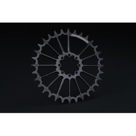 PLATO OVALADO GARBARUK DM MTB CHAINRING FOR SRAM 8-BOLT (OVAL, BOOST, 34T, BLACK)