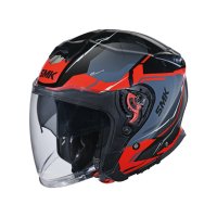 casco jet smk GTJ ESCAPE DECORADO BRILLO (GL236)