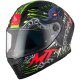CASCO MT INTEGRAL STINGER AKIN NEGRO-AZUL-ROJO