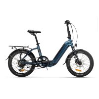 bicicleta ebike plegable conor maui gris