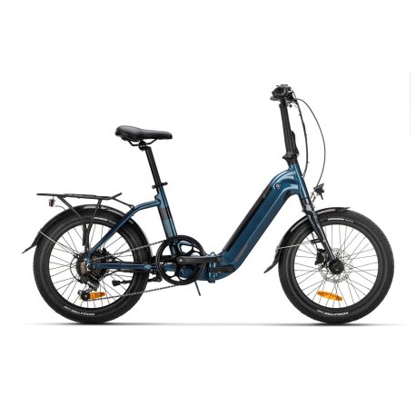 bicicleta ebike plegable conor maui gris