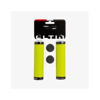 Puños Silicone Touch amarillo flúor y negro