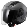  Casco jet LS2 Gris nardo