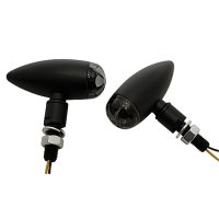 Juego de intermitentes LED HIGHSIDER Micro-Bullet negro