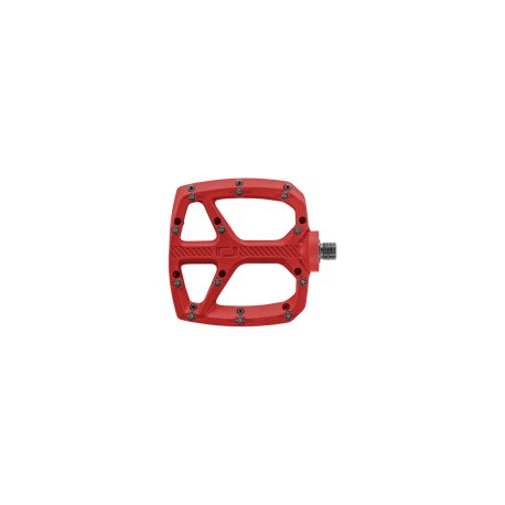 pedales platafomra onoff resin rojo