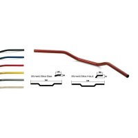 Manillar aluminio A01, Rojo LSL 122A001RT