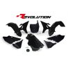 RACETECH Revolution Plastic Kit + Gas Tank Black Yamaha YZ125/250