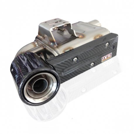 Escape completo IXIL Super Xtrem SX1 acero inoxidable / carbono - SK7752C KAWASAKI ER-6 F