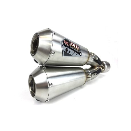 Silenciador IXIL RC2 Slip On Double acero inoxidable - OS833SS SUZUKI SV 650 ABS 2017-2024