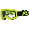 Gafas FLY RACING Focus - Negro / Hi-Vis - Lente Transparente