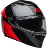 Casco Integral BELL Lithium - Shear Gloss Metallic Gray/Red