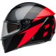 Casco Integral BELL Lithium - Shear Gloss Metallic Gray/Red
