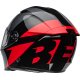 Casco Integral BELL Lithium - Shear Gloss Metallic Gray/Red