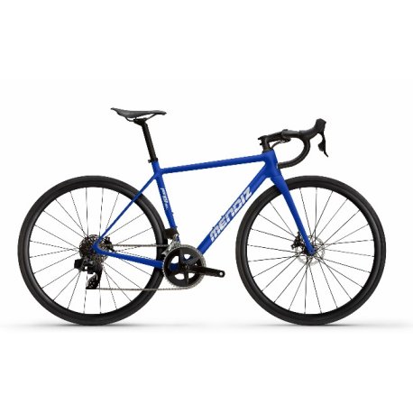 bicicleta mendiz F8SL.02 Ultegra di2 azul metalico mate-blanco