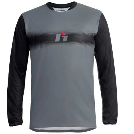 CAMISETA TRIAL HEBO TECH GRIS