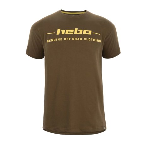 camiseta hebo casual wear caqui