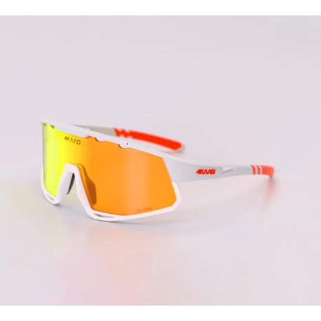 GAFAS 4KAAD MIRADOR ZEISS- WHITE RED- RED MIRROR SPORTS EYEWEAR