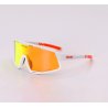 GAFAS 4KAAD MIRADOR ZEISS- WHITE RED- RED MIRROR SPORTS EYEWEAR
