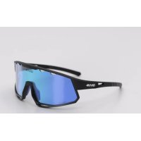 GAFAS 4KAAD MIRADOR BLACK-WHITE BLUE MIRROR SPORTS EYEWEAR