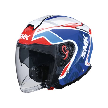 Casco smk jet GTJ TOURER DECORADO BRILLO (GL135)