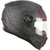 CASCO CGM INTEGRAL 320G NEUTRON NEGRO MATE-ROJO