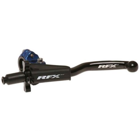 Conjunto de maneta de embrague forjada RFX Pro (azul) 2 tiempos Universal EZ Adjust