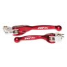 Juego de manetas flexibles forjadas RFX (rojo) - Honda CRF250/450