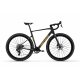 Bicicleta gravel carbono mendiz G11 AM.06*2 Negro mate-oro