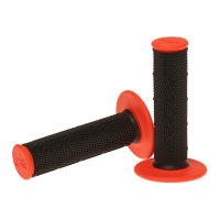 Puños compuestos dobles RFX Pro Series con centro negro (negro/ naranja)