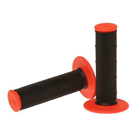 Puños compuestos dobles RFX Pro Series con centro negro (negro/ naranja)