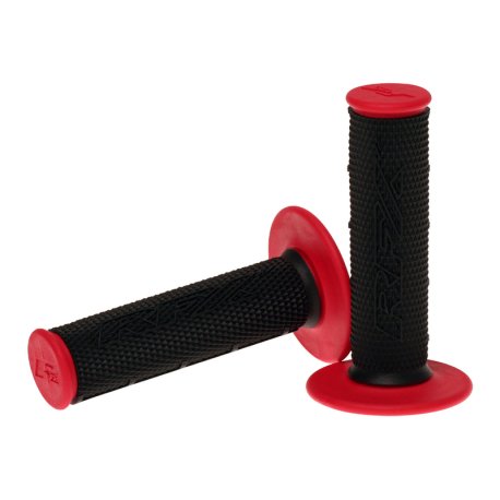 Puños compuestos dobles RFX Pro Series con centro negro (negro/ rojo