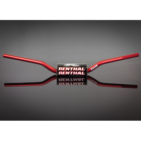 Manillar RENTHAL Fatbar 839 Honda CRF / Kawasaki KX rojo