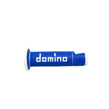 Puños DOMINO Street Racing A450 full diamond azul-blanco