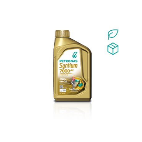 Aceite coche petronas syntium 7000AV 0W20 5 L