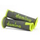 Puños DOMINO A450 Street Racing gris-amarillo