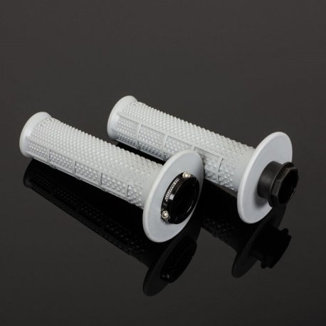 Puños RENTHAL MX Original Lock-On Tapered - blando - cuadradillo