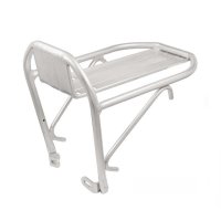 PORTABULTOS DELANTERO ALUMINIO PLATA 26"-28"